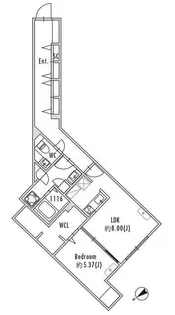 GRANPASEO下北沢【1階】の間取り