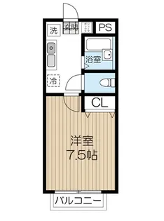 サンライズ旭ヶ丘【2階】の間取り