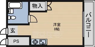 エクセレント上新6【5階】の間取り