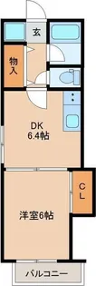 K’S HOUSE【4階】の間取り