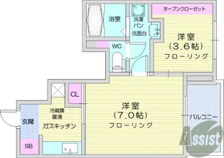 Felicia【1階】の間取り