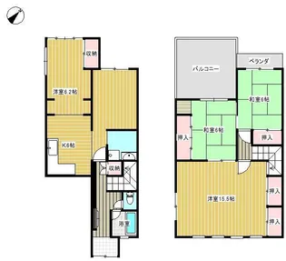 愛知県瀬戸市八幡台9【一戸建】の間取り