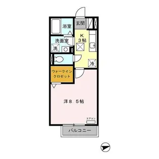 ボナンザ【1階】の間取り