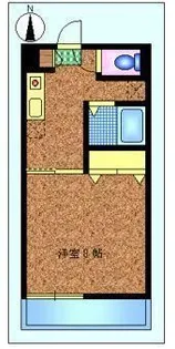 ヴィラ・ペスカトーラ【3階】の間取り