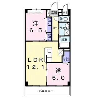 ノイ ストーリア【1階】の間取り