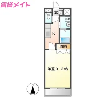 リヴァージュ A棟【1階】の間取り