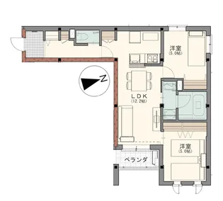 ビラベローナ【2階】の間取り