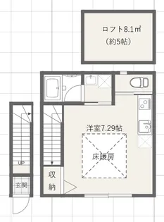 La vie belle千歳船橋【2階】の間取り