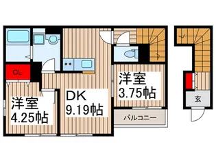 仮)リーブルファイン志木上宗岡【2階】の間取り