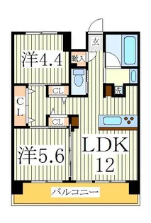 B CITY ART RESIDENCE CENTRAL PARK【3階】の間取り