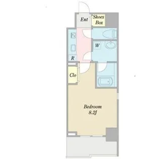 レジデンスSUN.K【8階】の間取り