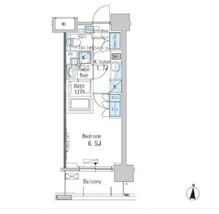 パークアクシス両国【10階】の間取り