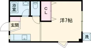 クレインハイツ【2階】の間取り