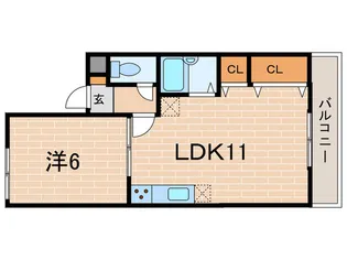 池内マンション2【2階】の間取り