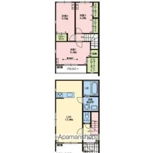 千葉県成田市宗吾3【一戸建】の間取り