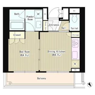 MMガーデン【4階】の間取り