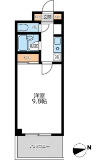 東京都練馬区栄町【マンション】の間取り