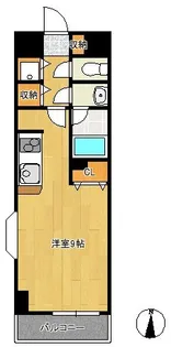 パルティール【5階】の間取り