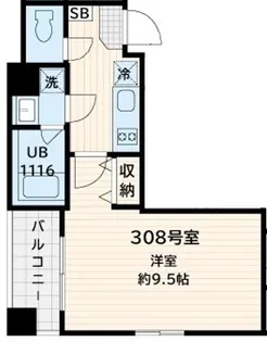 サンフィールド西荻窪【3階】の間取り