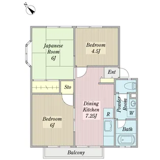 サンガーデン【1階】の間取り