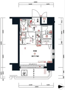 アデッソ大森【6階】の間取り