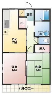 グレースハウス【2階】の間取り