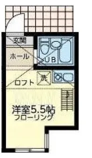 ユナイト南太田ジヴェルニー【1階】の間取り