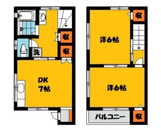 栃木県宇都宮市不動前3【一戸建】の間取り