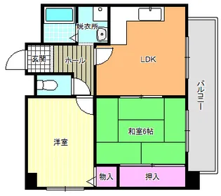 エクレール【3階】の間取り