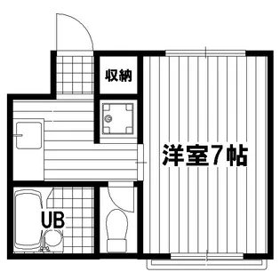 畠山ハイツ【2階】の間取り