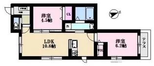 スアビス要町【1階】の間取り