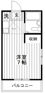 サンセレン練馬【2階】の間取り