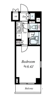 ルーブル東武練馬【2階】の間取り