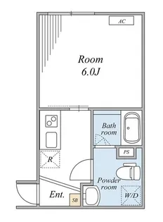 東京都町田市玉川学園7【アパート】の間取り