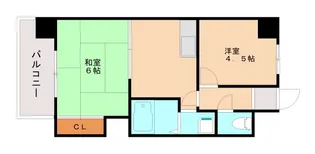 フェイス神戸【3階】の間取り