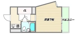 大阪府大阪市東淀川区東中島2【マンション】の間取り