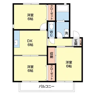 Le Couple【1階】の間取り