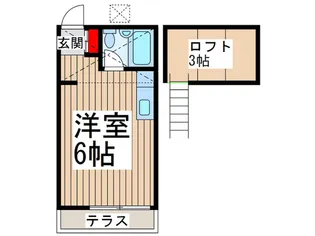 光コ-ポ【1階】の間取り