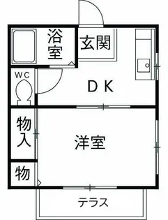 ローズヒル城山【2階】の間取り