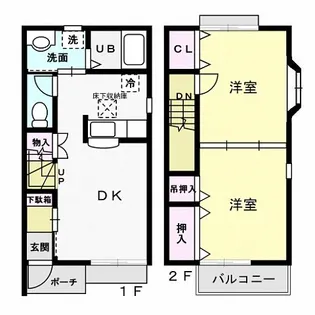 グリーンハイツ白糸の間取り