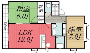 千葉県市原市五井西3【アパート】の間取り