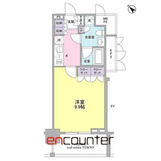常盤レジデンシア荻窪【2階】の間取り