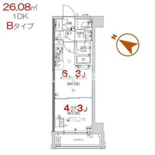 K-COURT押上【2階】の間取り