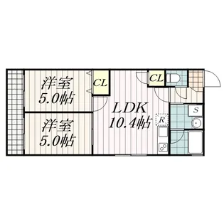 千葉県千葉市中央区今井2【マンション】の間取り