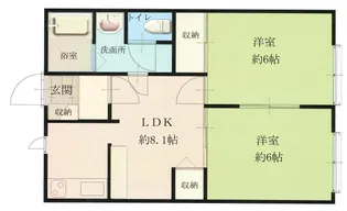 EDOIII(エドスリー)【1階】の間取り