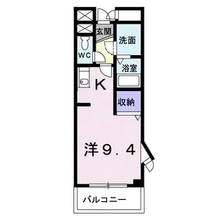 あすなろハウスII【3階】の間取り