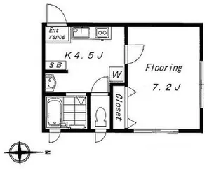 東京都世田谷区上北沢4【マンション】の間取り