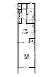 Casa Yokohamabashi【3階】の間取り