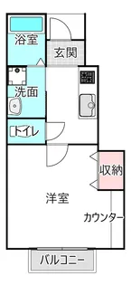 千葉県銚子市松本町1【アパート】の間取り