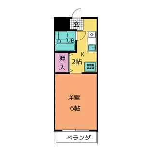 ルミエールQ【1階】の間取り